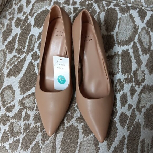 a new day Shoes - a new day nude stiletto heels ✨ sz 9.5 W